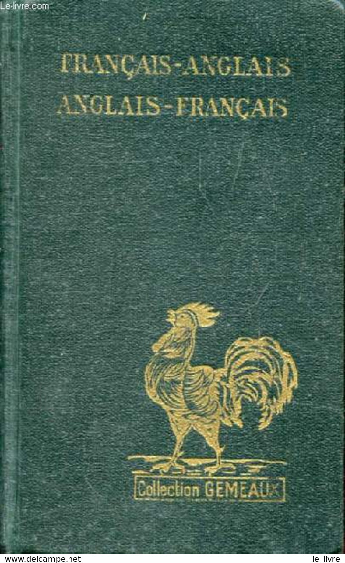 DICTIONNAIRE FRANCAIS-ANGLAIS, ANGLAIS-FRANCAIS - CESTRE CHARLES - 1936 - Dictionaries, Thesauri