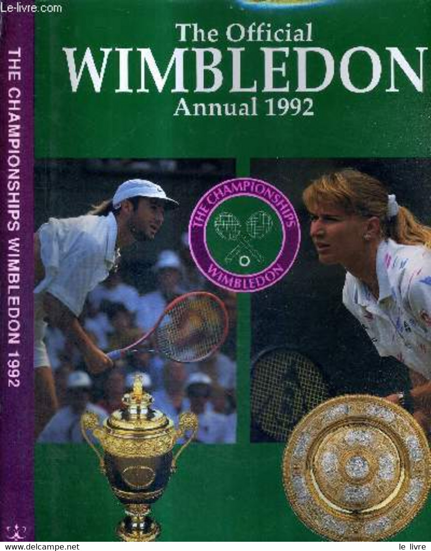 THE CHAMPIONSHIPS WIMBLEDON - OFFICIAL ANNUAL1992 - DEDICACE DE PAVEL SLOZIL - PARSONS JOHN - 1992 - Livres