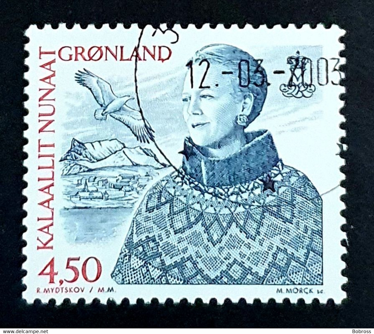 2000 Queen Margrethe II, Greenland, Used - Other & Unclassified