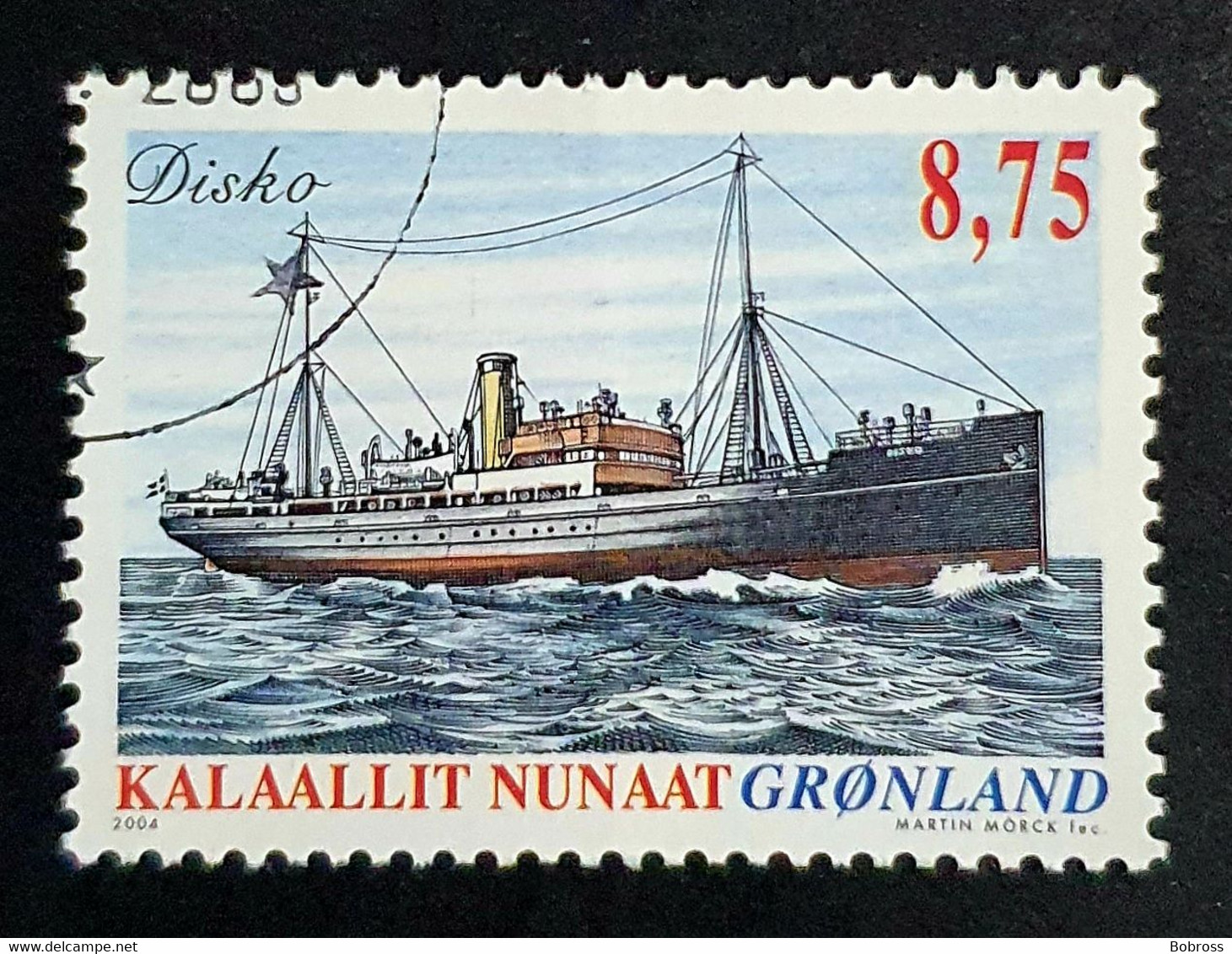 2004 Greenland Navigation, Ships, Boats, Greenland, Used - Used Stamps