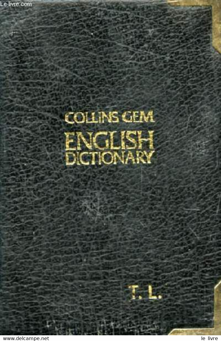 COLLINS GEM ENGLISH DICTIONARY - COLLECTIF - 1987 - Dictionnaires, Thésaurus