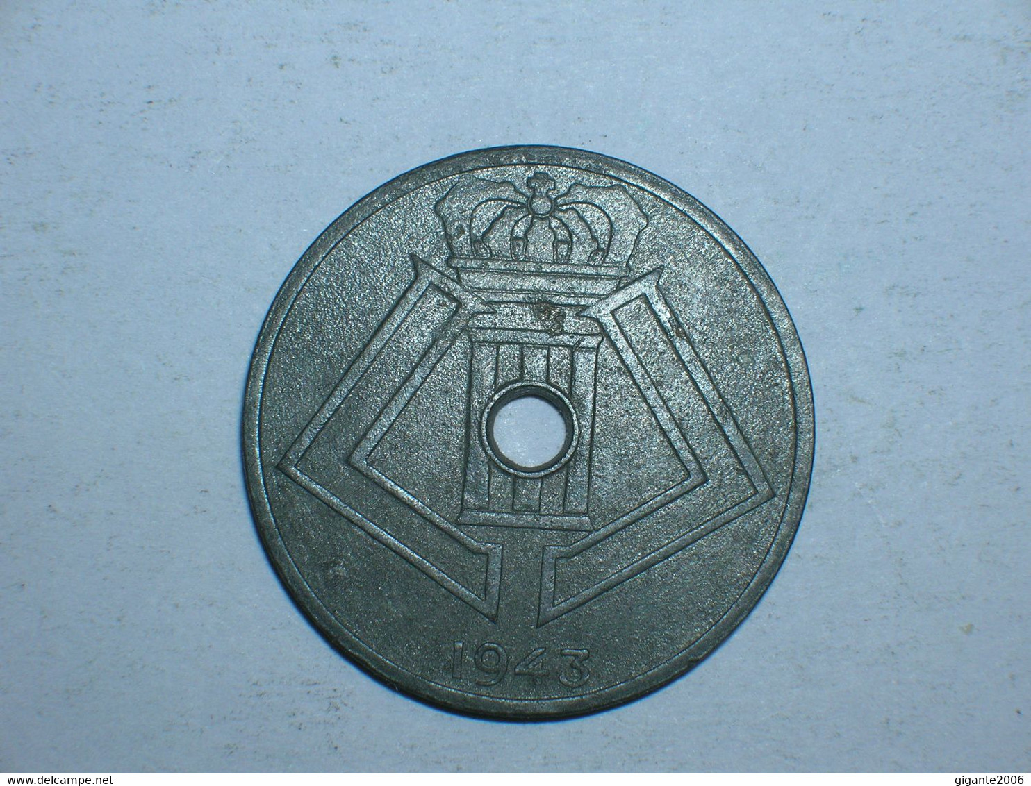 BELGICA 25 CENTIMOS 1943 FR (8970) - 25 Cent