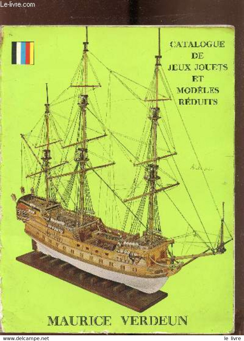 Catalogue De Jeux Jouets Et Modèles Réduits - Maurice Verdeun - 1977 - Modellismo