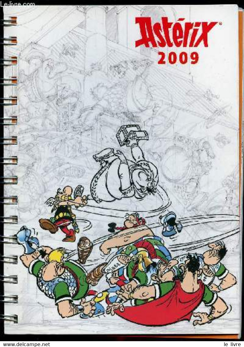 Agenda Astérix 2009 - René Goscinny Et Albert Uderzo - 2008 - Agende Non Usate