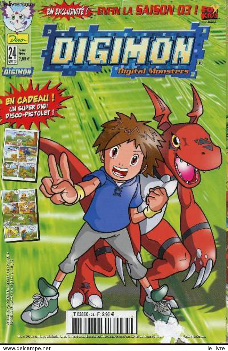 Digimon, Digital Monsters N°24 - Saison 3 - Non Renseigné - 2002 - Andere & Zonder Classificatie