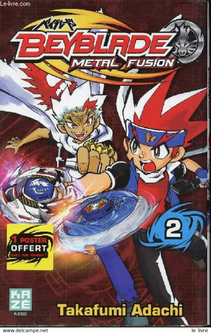 Beyblade Metal Fusion - N°2 - Takafumi Adachi - 2011 - Andere & Zonder Classificatie