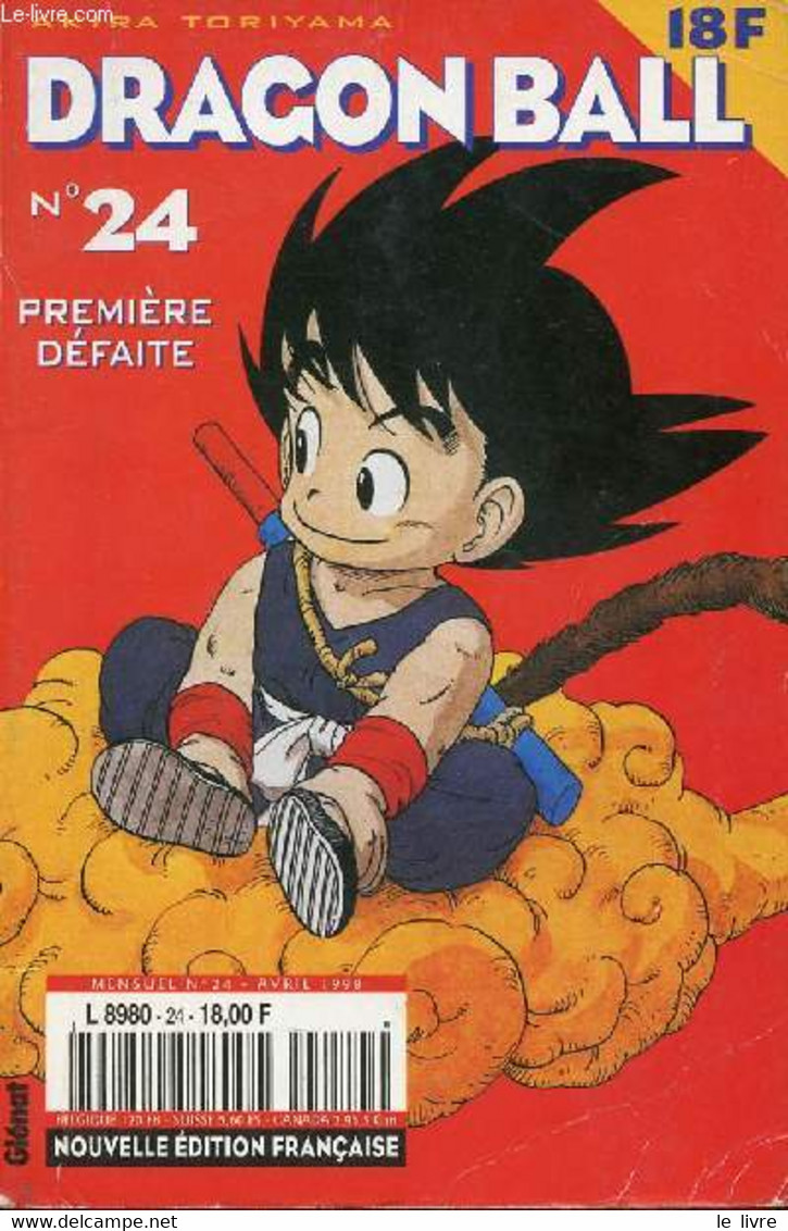 Dragon Ball N°24 - Première Défaite - Akira Toriyama - 1998 - Andere & Zonder Classificatie