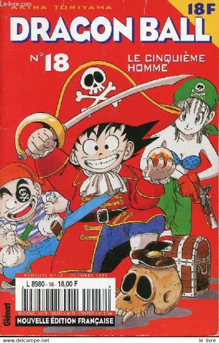 Dragon Ball N°18 - Le Cinquième Homme - Akira Toriyama - 1997 - Otros & Sin Clasificación