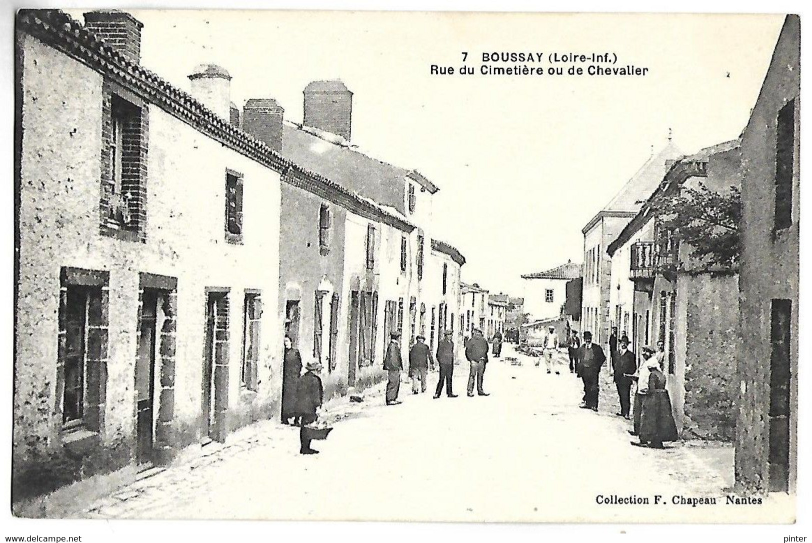 BOUSSAY - Rue Du Cimetière Ou De Chevalier - Boussay