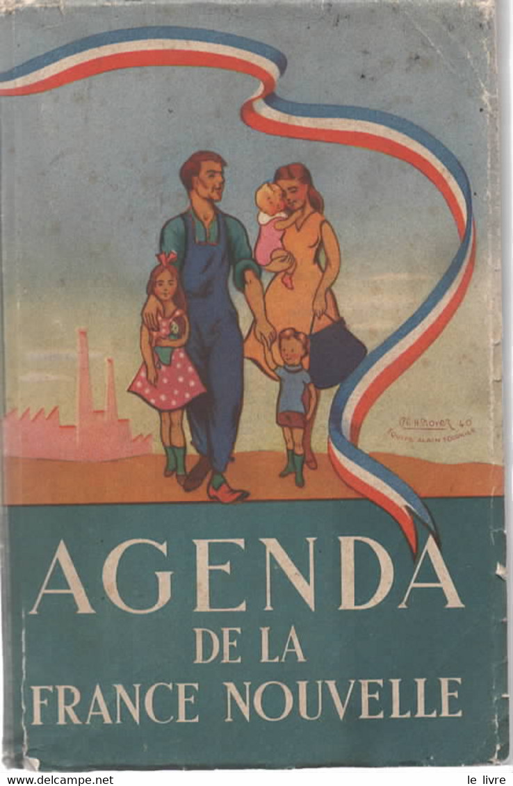 Agenda De La France Nouvelle, 1941.  - AGENDA 1941. - 1941 - Blank Diaries