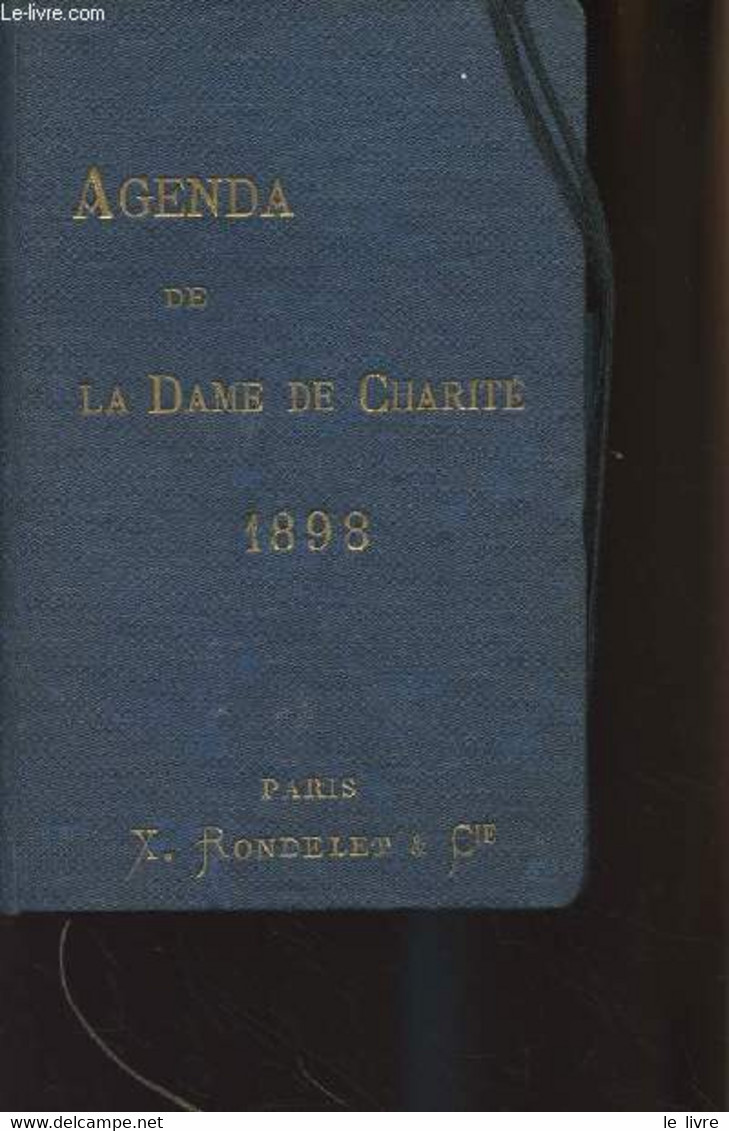 Agenda De La Dame De Charité 1898 (Diocèse De Paris) - Collectif - 1898 - Agendas Vierges