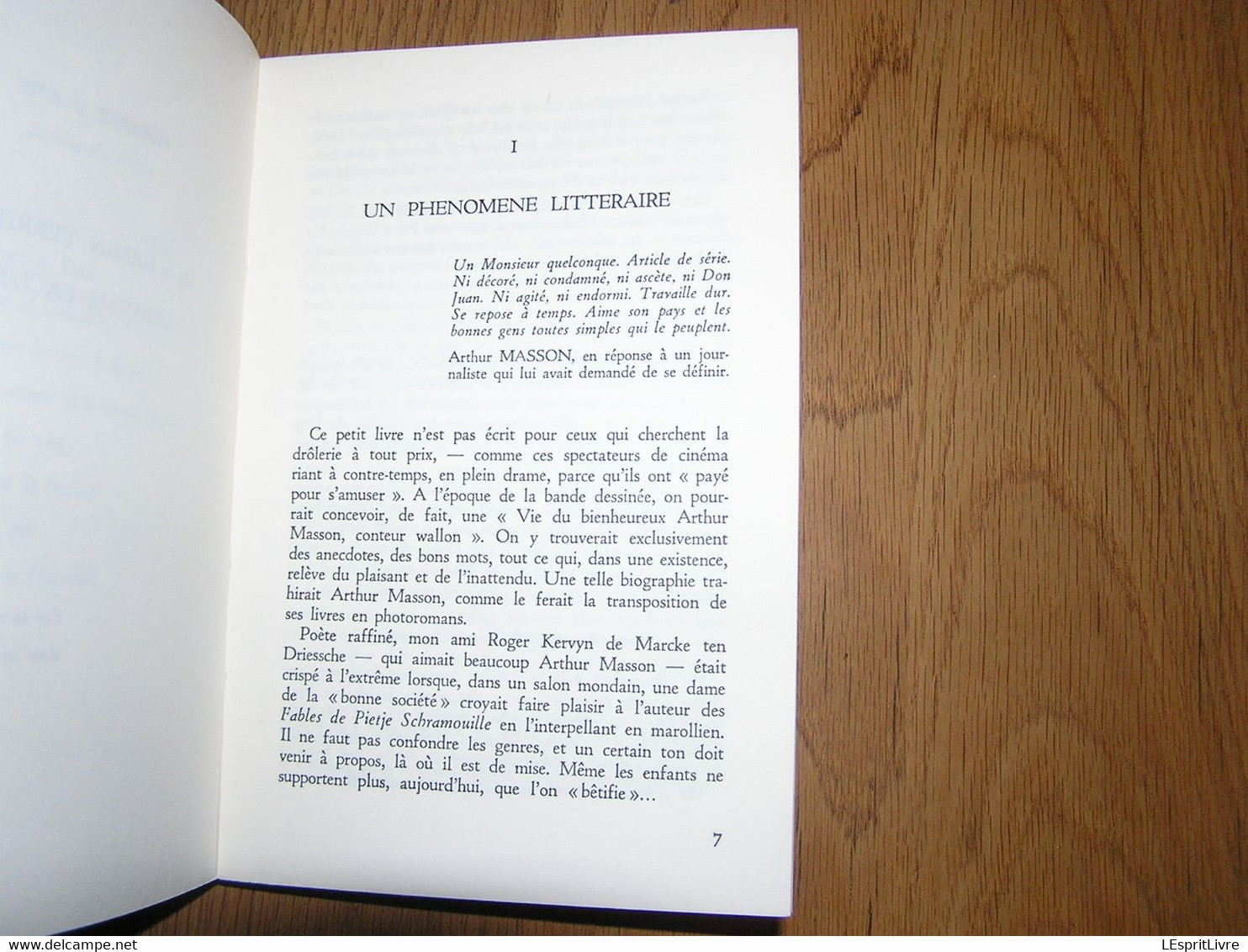 ARTHUR MASSON Ou La Richesse Du Coeur Marcel Lobet Biographie Ecrivain Toine Culot Auteur Belge Treignes - Belgian Authors