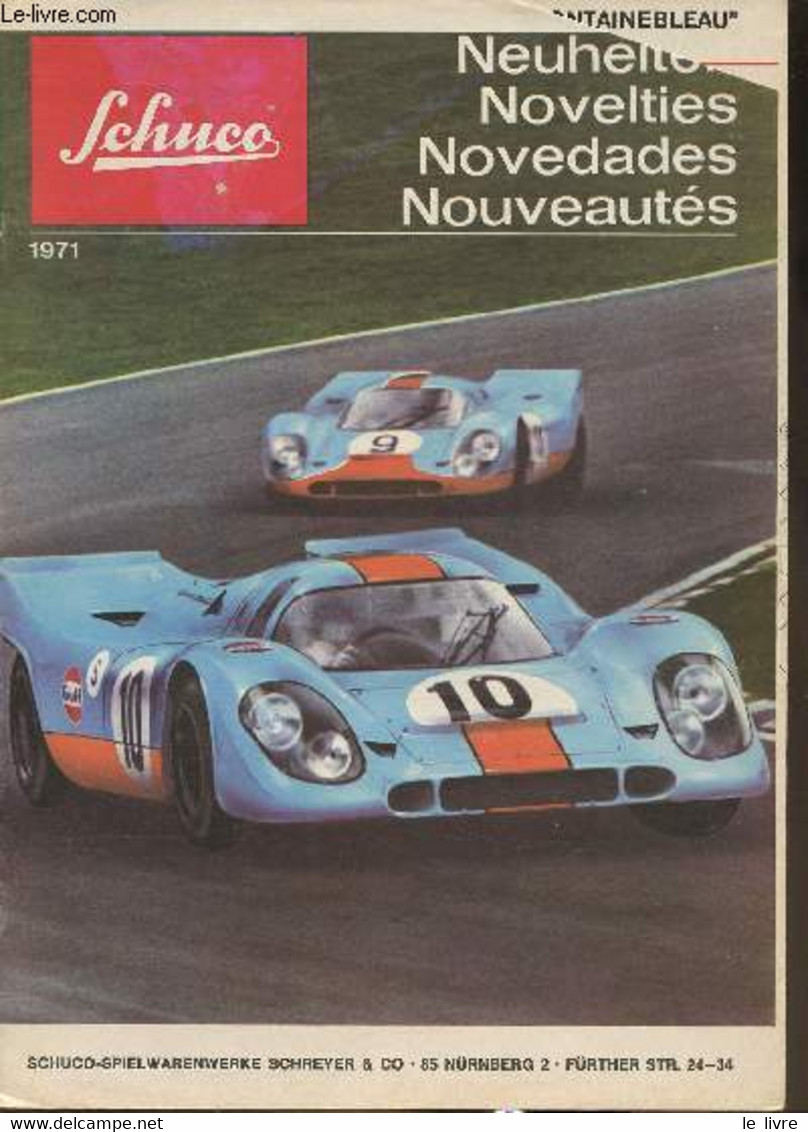 Schuco 1971- Catalogue De Modèles Réduits - Collectif - 1971 - Modellismo