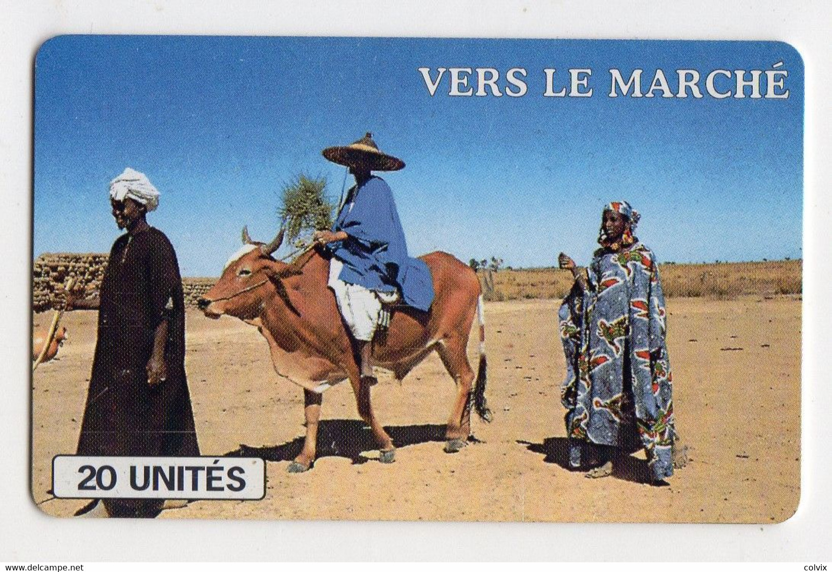 MALI REF MV CARDS MAL-34 20U VERS LE MARCHE - Mali