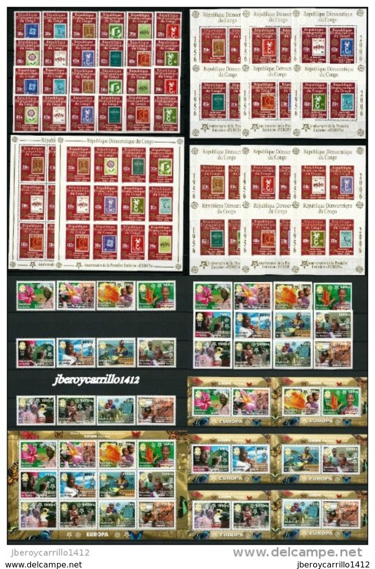 2005 /2006  - "50th ANNIVERSARY FIRST STAMPS EUROPA-CEPT 1956 -. 2006" - COMPLETE COLLECTION