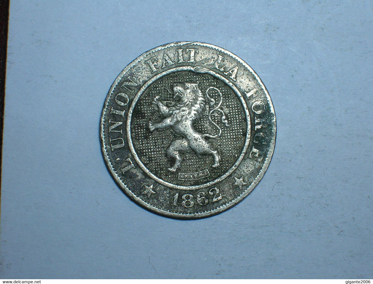 BELGICA 10 CENTIMOS 1862 (9022) - 10 Cent