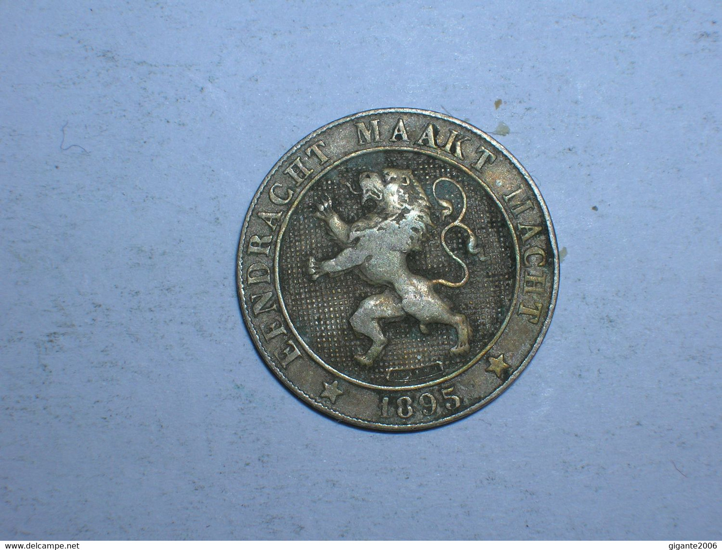 BELGICA 5 CENTIMOS 1895 FL (9058) - Non Classificati