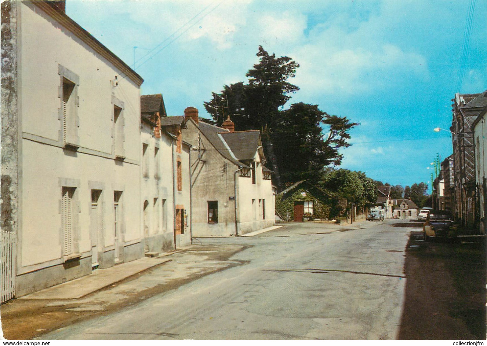 / CPSM FRANCE 44 "Fay De Bretagne, Rue De La Mairie" - Haute-Goulaine