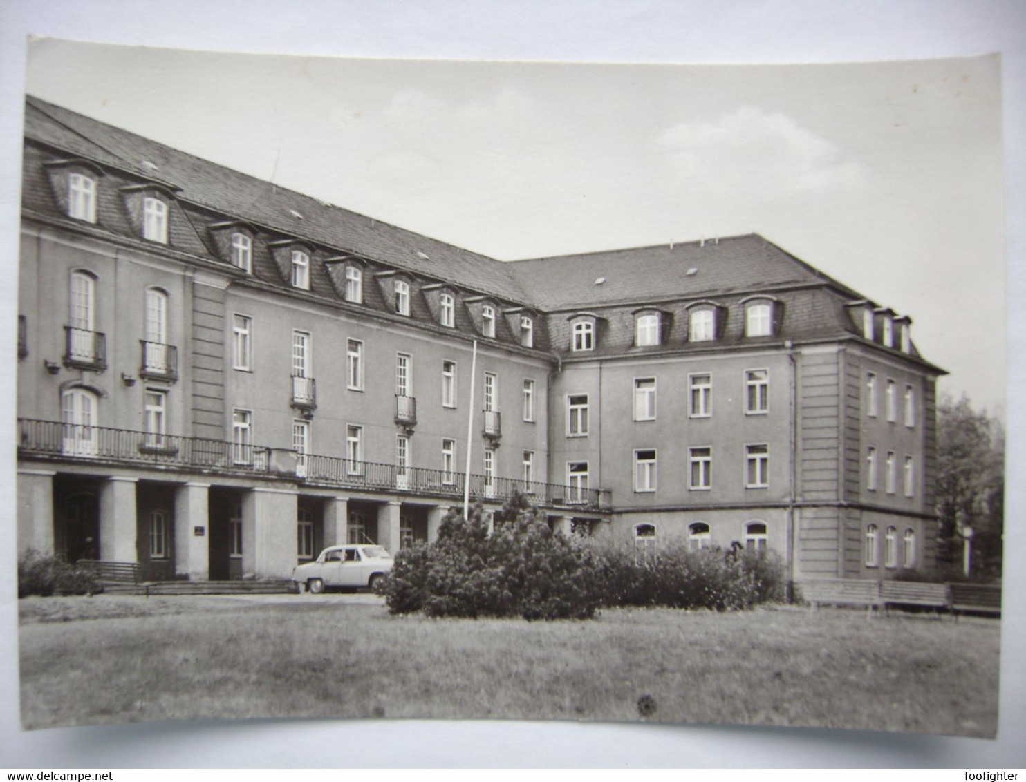Germany DDR: Bad Schlema - Sanatorium IG Wismut - 1970s - Bad Schlema