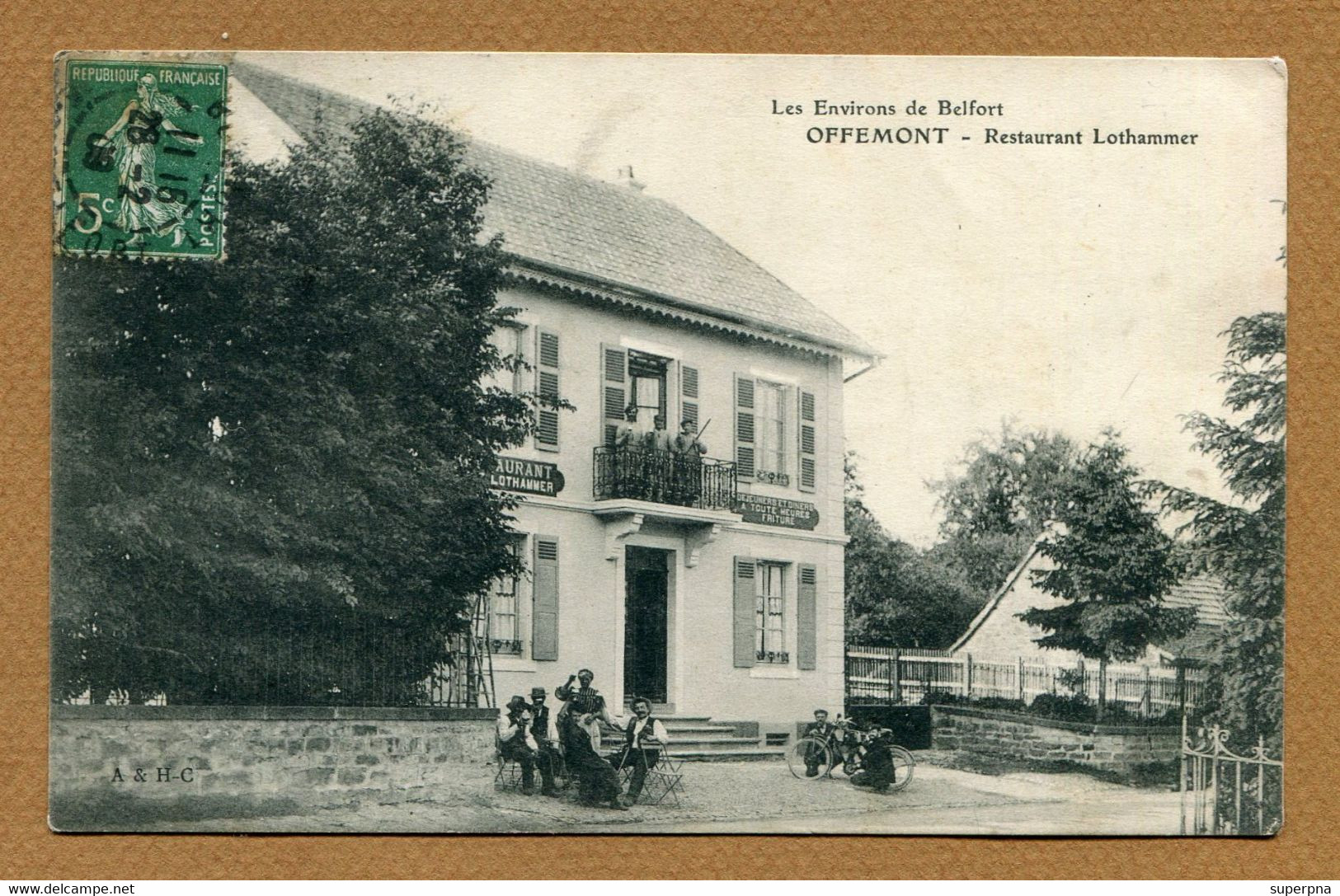 OFFEMONT  (90) : " RESTAURANT LOTHAMMER " - Offemont