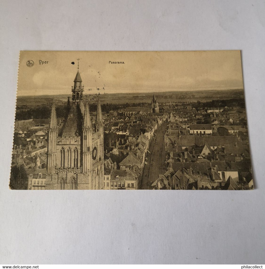 Ieper - Ypres // Panorama - Feldpost 1915 - Ieper