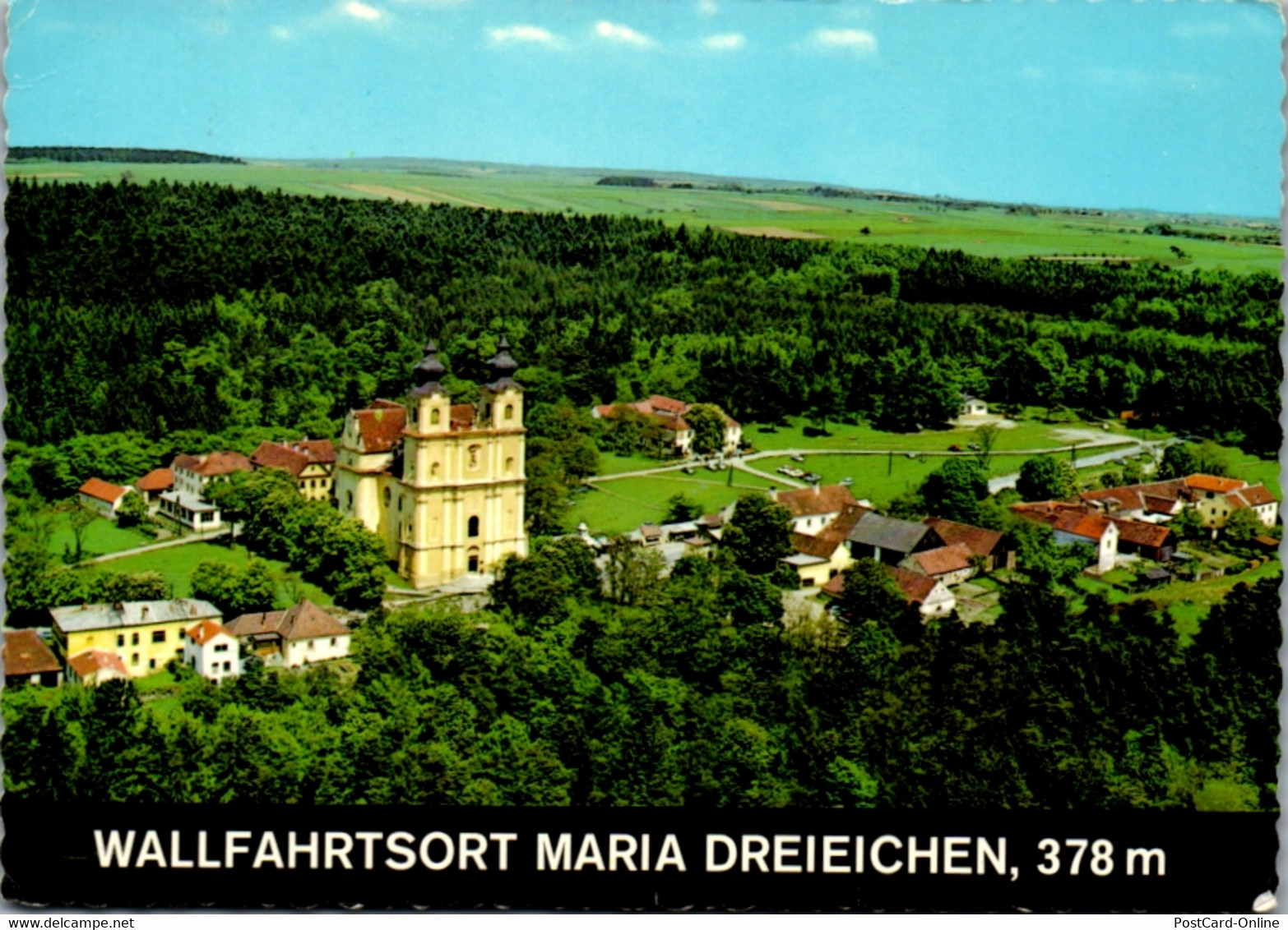 7887 - Niederösterreich - Maria Dreieichen , Wallfahrtsort , Panorama - Nicht Gelaufen - Rosenburg