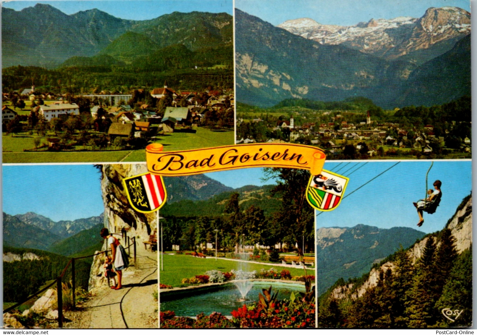 7905 - Oberösterreich - Bad Goisern , Jodschwefelbad , Kalmberg , Krippenstein , Ewige Wand , Predigstuhl - Gelaufen - Bad Goisern