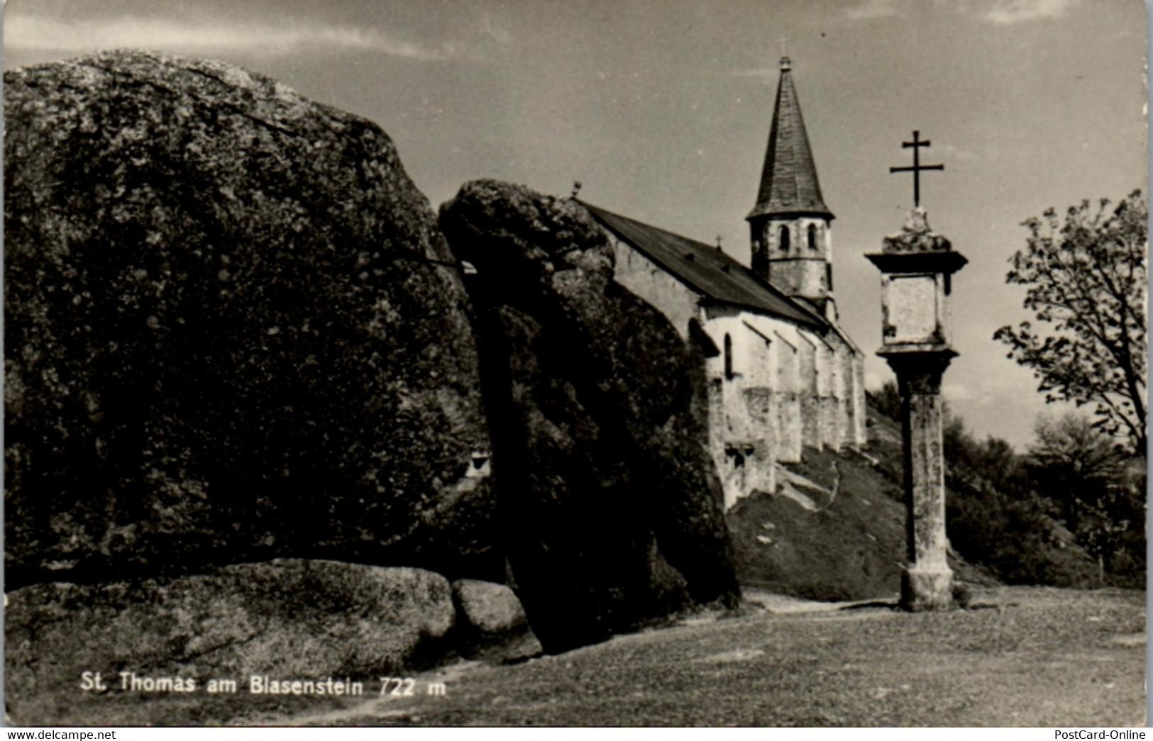 7912 - Oberösterreich - St. Thomas Am Blasenstein , Stempel Bezirksgericht Enns - Gelaufen 1960 - Perg