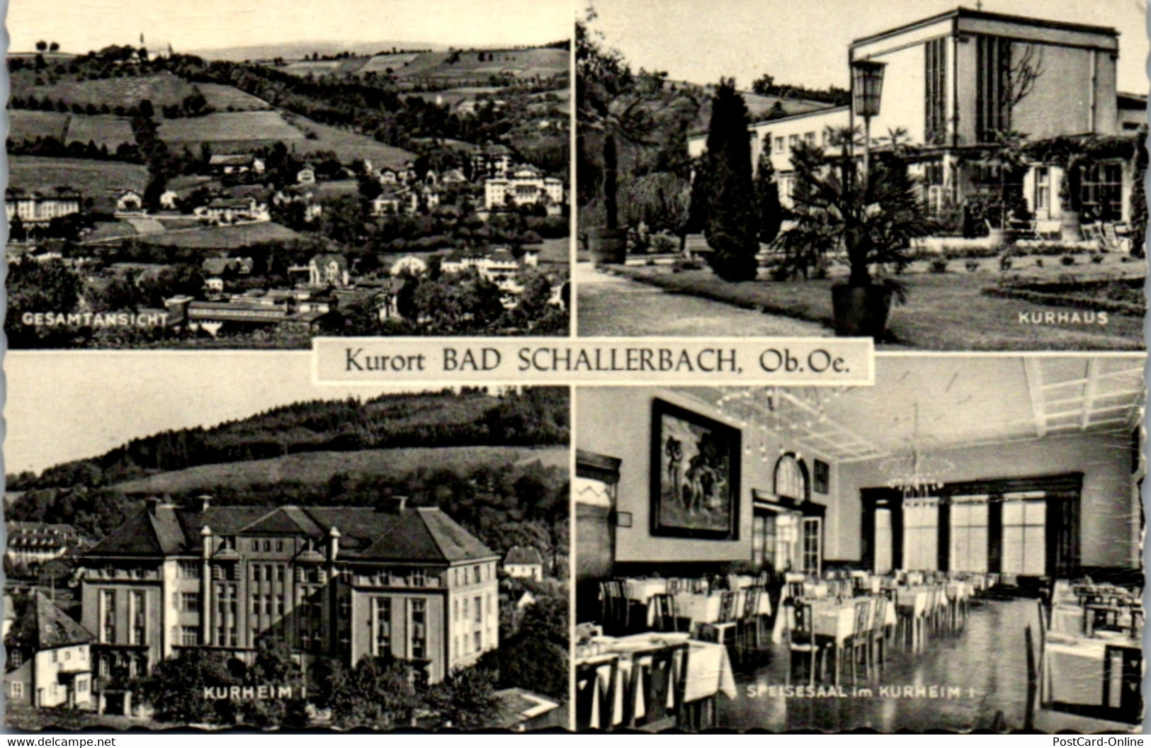 7913 - Oberösterreich - Bad Schallerbach , Kurhaus , Kurheim , Speisesaal - Nicht Gelaufen - Bad Schallerbach