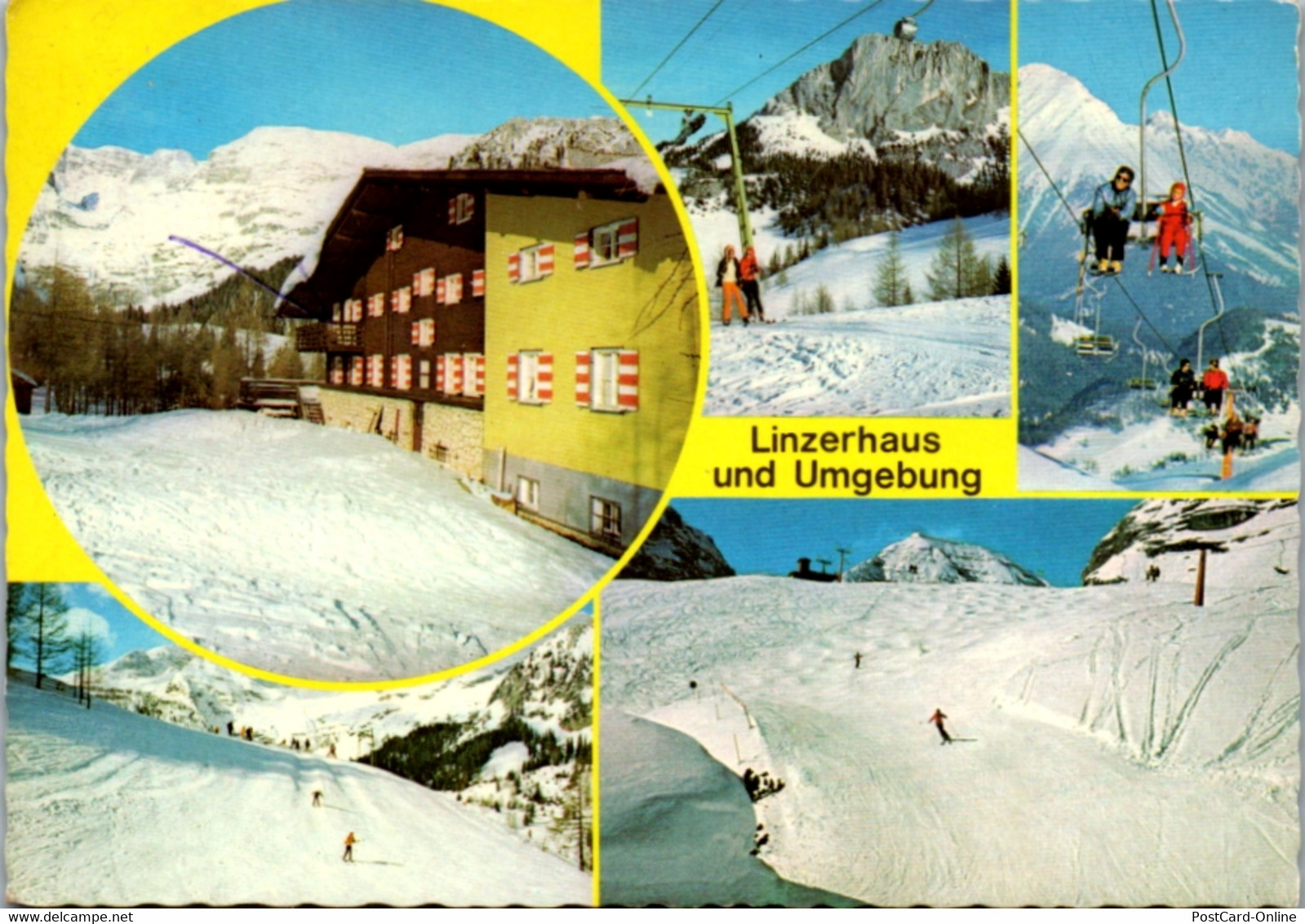 7927 - Oberösterreich - Spital Am Phyrn , Linzerhaus , Wurzeralm , Warscheneckgebiet , Mehrbildkarte - Gelaufen 1980 - Spital Am Phyrn