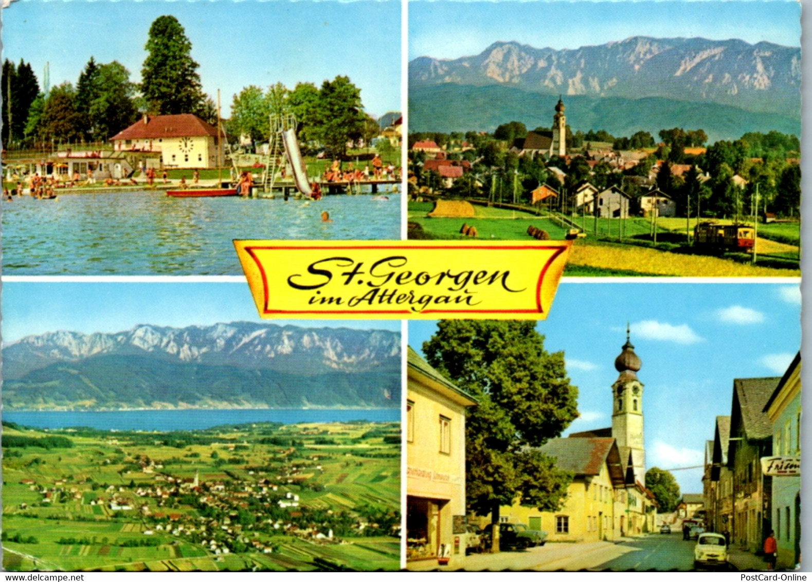 7940 - Oberösterreich - St. Georgen Im Attergau , Mehrbildkarte - Gelaufen - Vöcklabruck