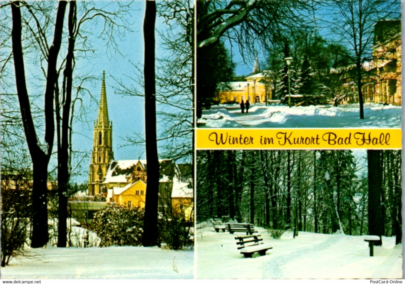 7986 - Oberösterreich - Bad Hall Im Winter , Mehrbildkarte - Nicht Gelaufen - Bad Hall