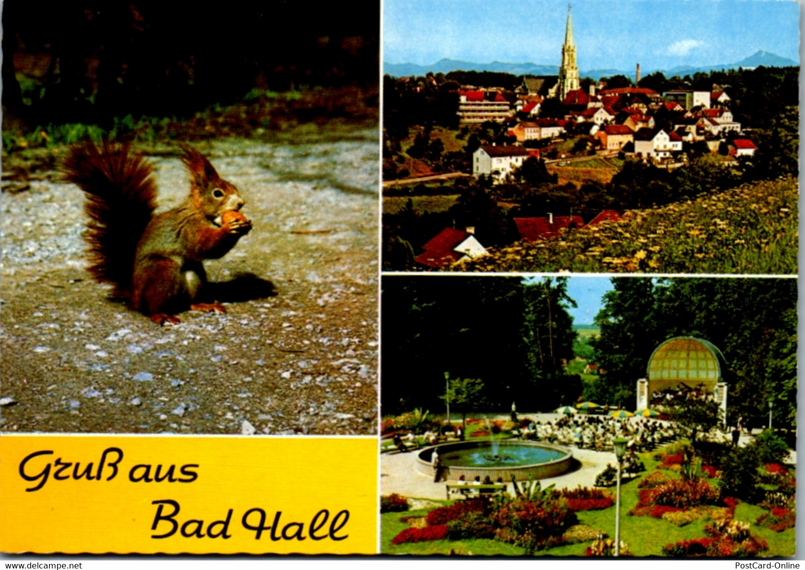 7987 - Oberösterreich - Bad Hall , Musikpavillon Im Kurpark - Nicht Gelaufen - Bad Hall