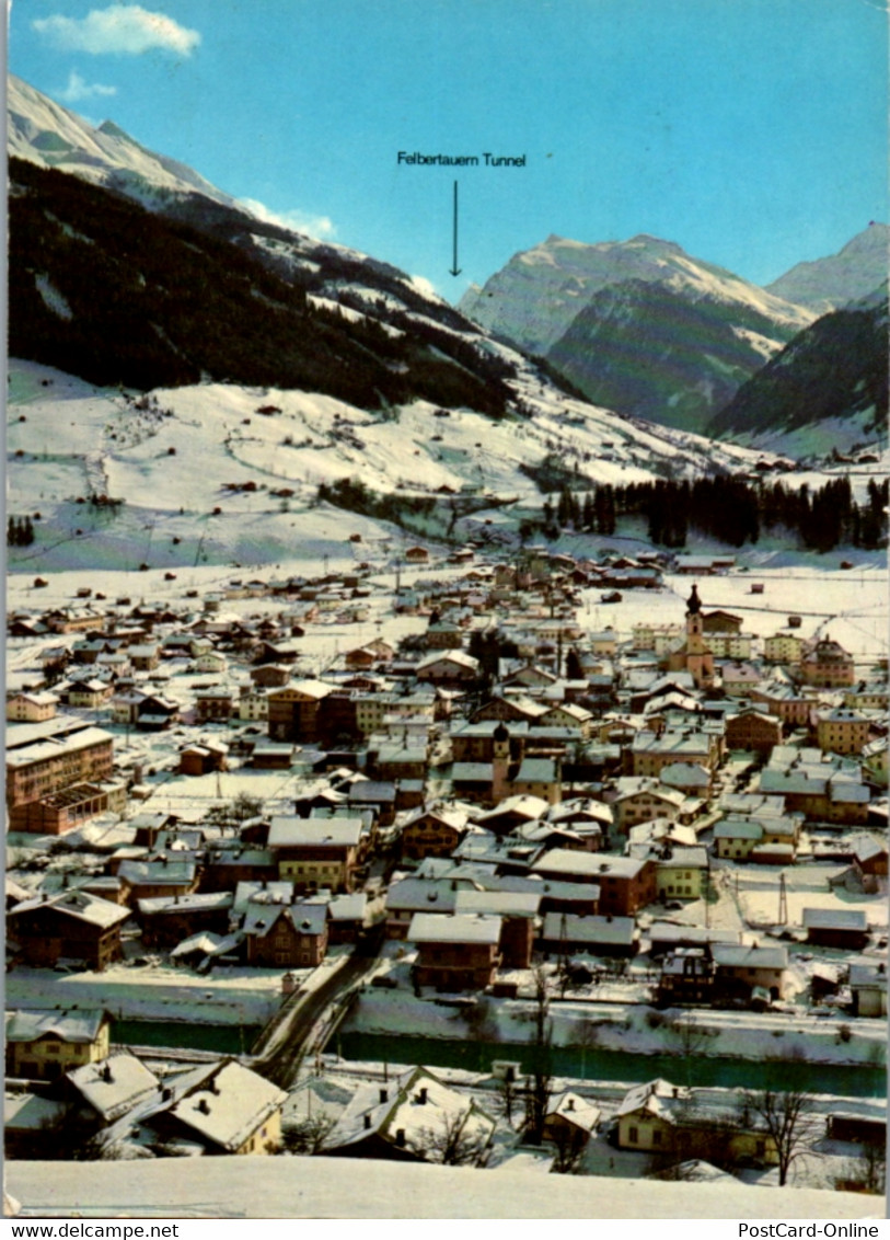 8063 - Salzburg - Mittersill An Der Felbertauernstraße , Blick Gegen Die Tauern - Gelaufen 1987 - Mittersill