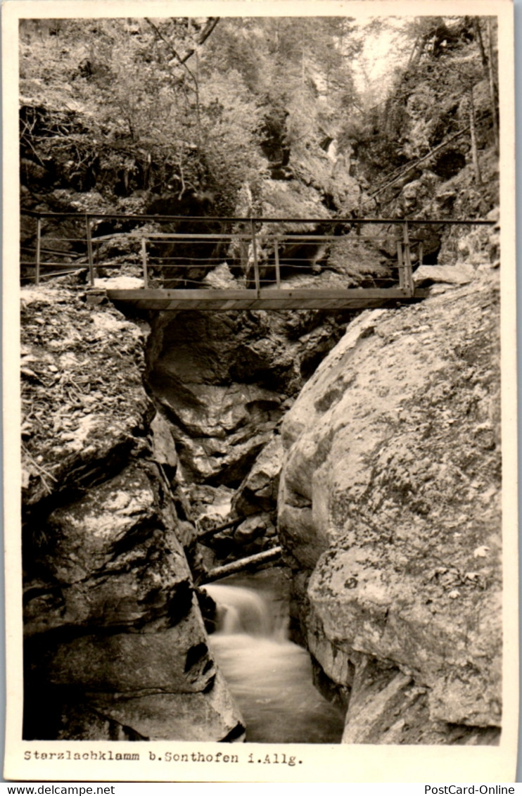 8133 - Deutschland - Sonthofen Im Allgäu , Starzlachklamm Waldhäusle , Brücke - Nicht Gelaufen - Sonthofen