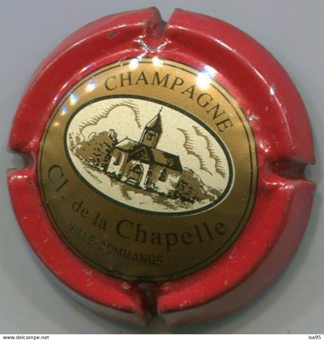 CAPSULE-CHAMPAGNE CL DE LA CHAPELLE N°03 Rouge - Clos De La Chapelle