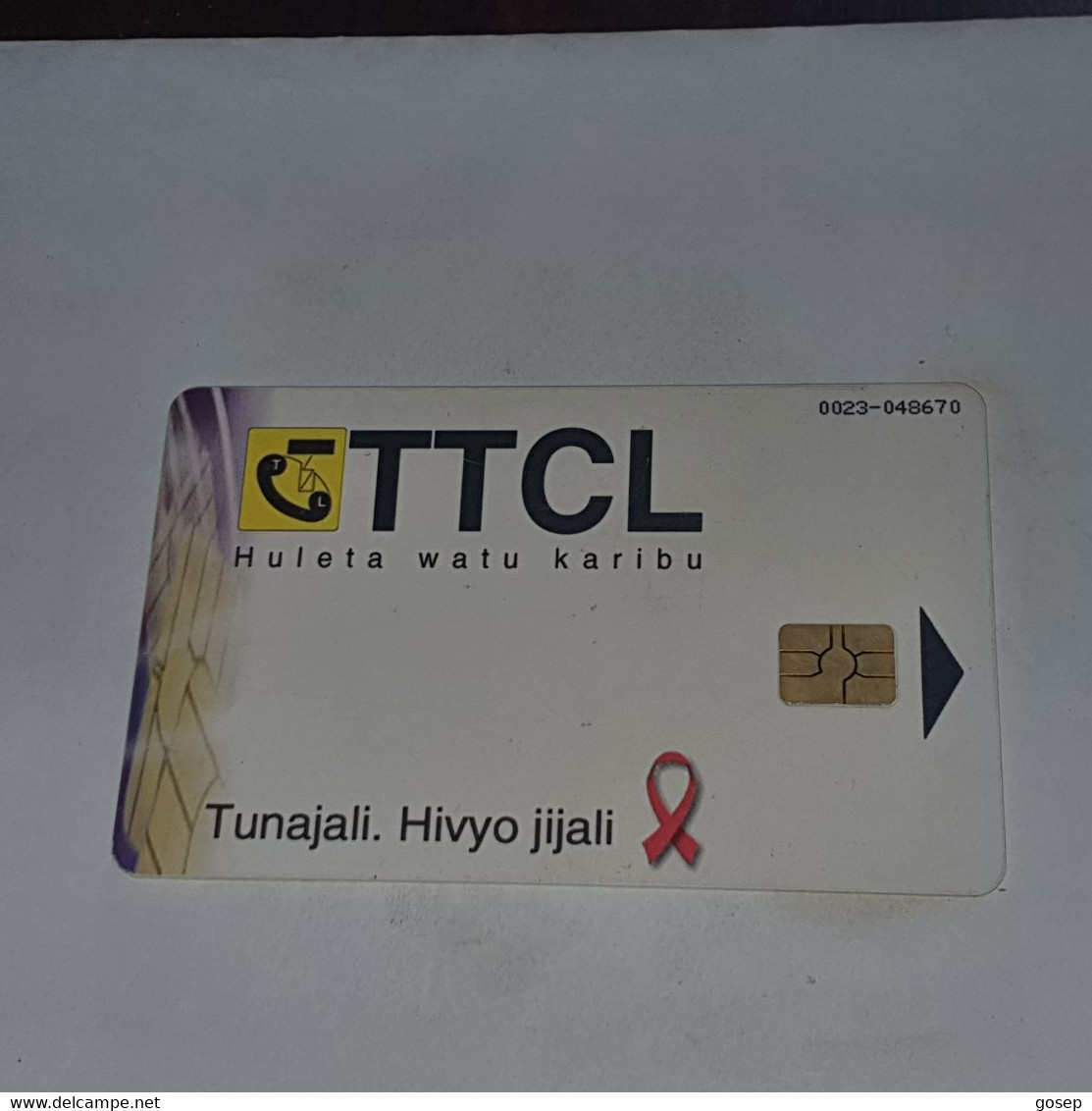 Tanzania-(TZ-TTCL-0018)-sungura Mjanja-(3)-(Tshs-1.000)-(0023-048670)-used Card+1card Prepiad/gift Free - Tanzanie