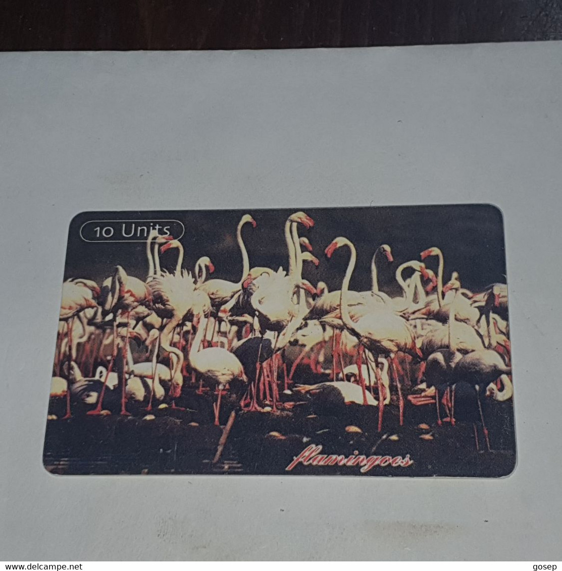 Tanzania-(TAZ-TT-12D)-flamingos-(16)-(10units)-(0011-238199)-used Card+1card Prepiad/gift Free - Tansania