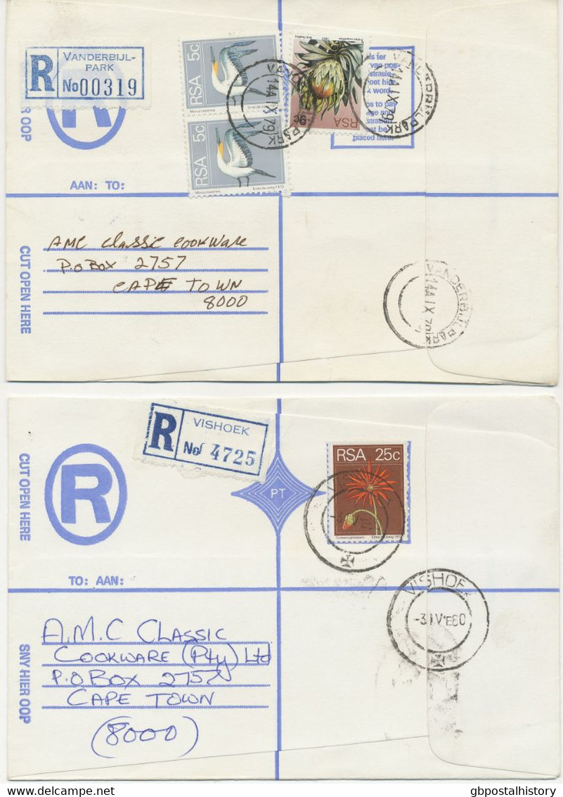 SOUTH AFRICA REGISTERED LABELS 58 R-COVERS from ASHTON to WORCESTER seventies SUPERB LOT!!!!