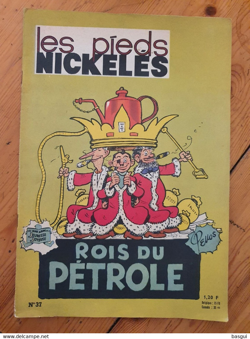 BD Les Pieds Nickelés  N°37 , Réédition Couverture Papier - Pieds Nickelés, Les