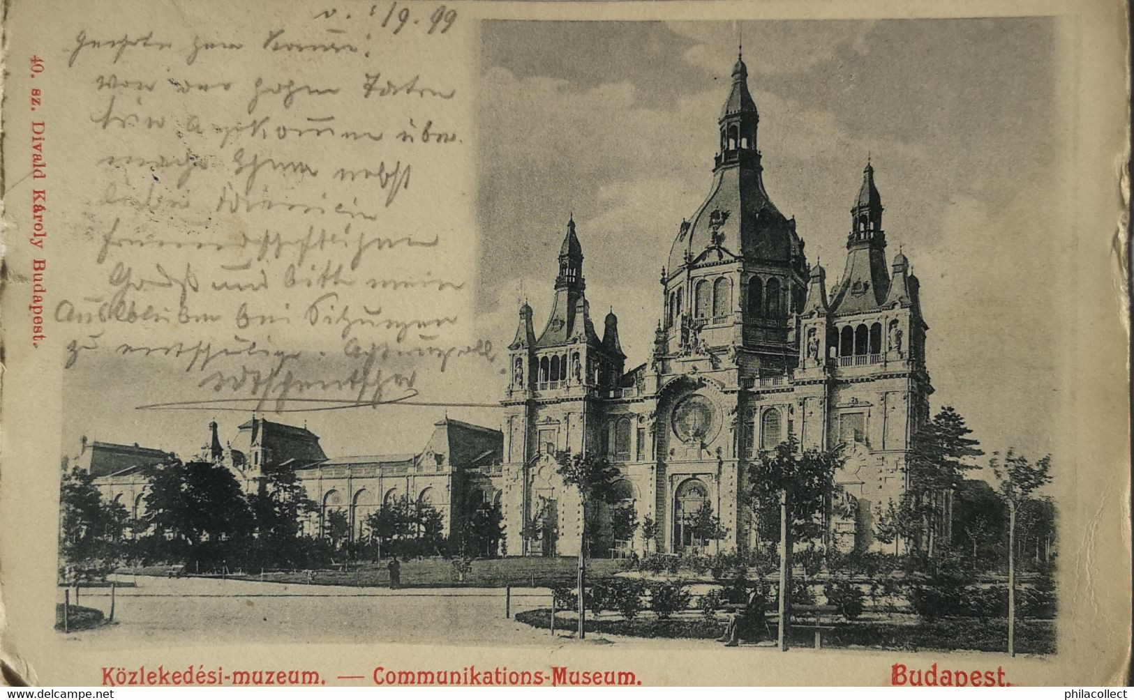Hungary // Budapest // Communications Museum 1899! - Hungría