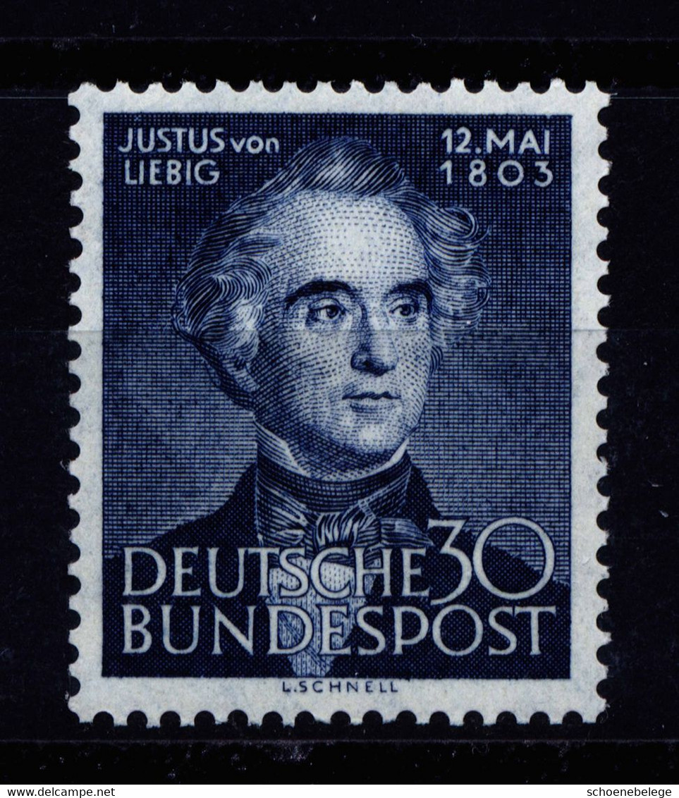 A7014) Bund Liebig Mi.166 ** Postfrisch MNH - Ungebraucht