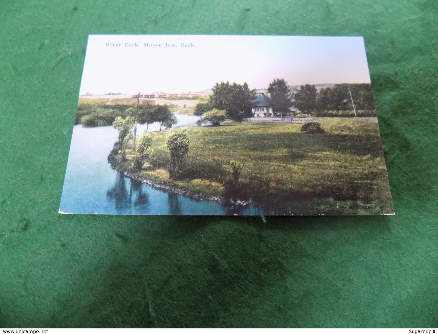 VINTAGE CANADA: MOOSE JAW SASK River Park Tint Mfg & Art Co - Otros & Sin Clasificación