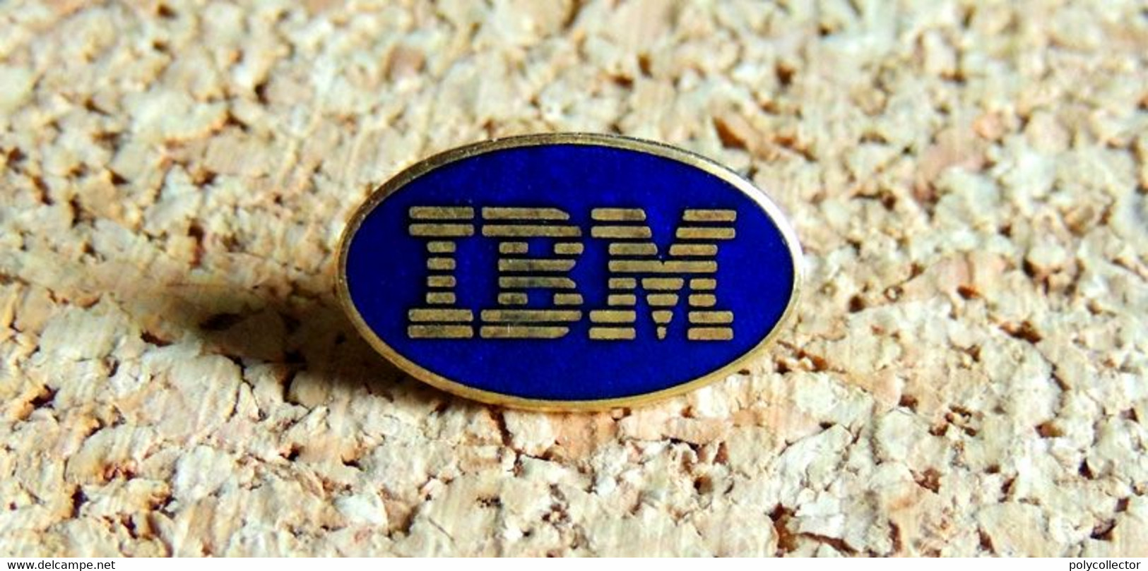 1 Pin's INFORMATIQUE TECHNOLOGIE - IBM Logo Oval - EMAIL - Fabricant Inconnu - Informatik