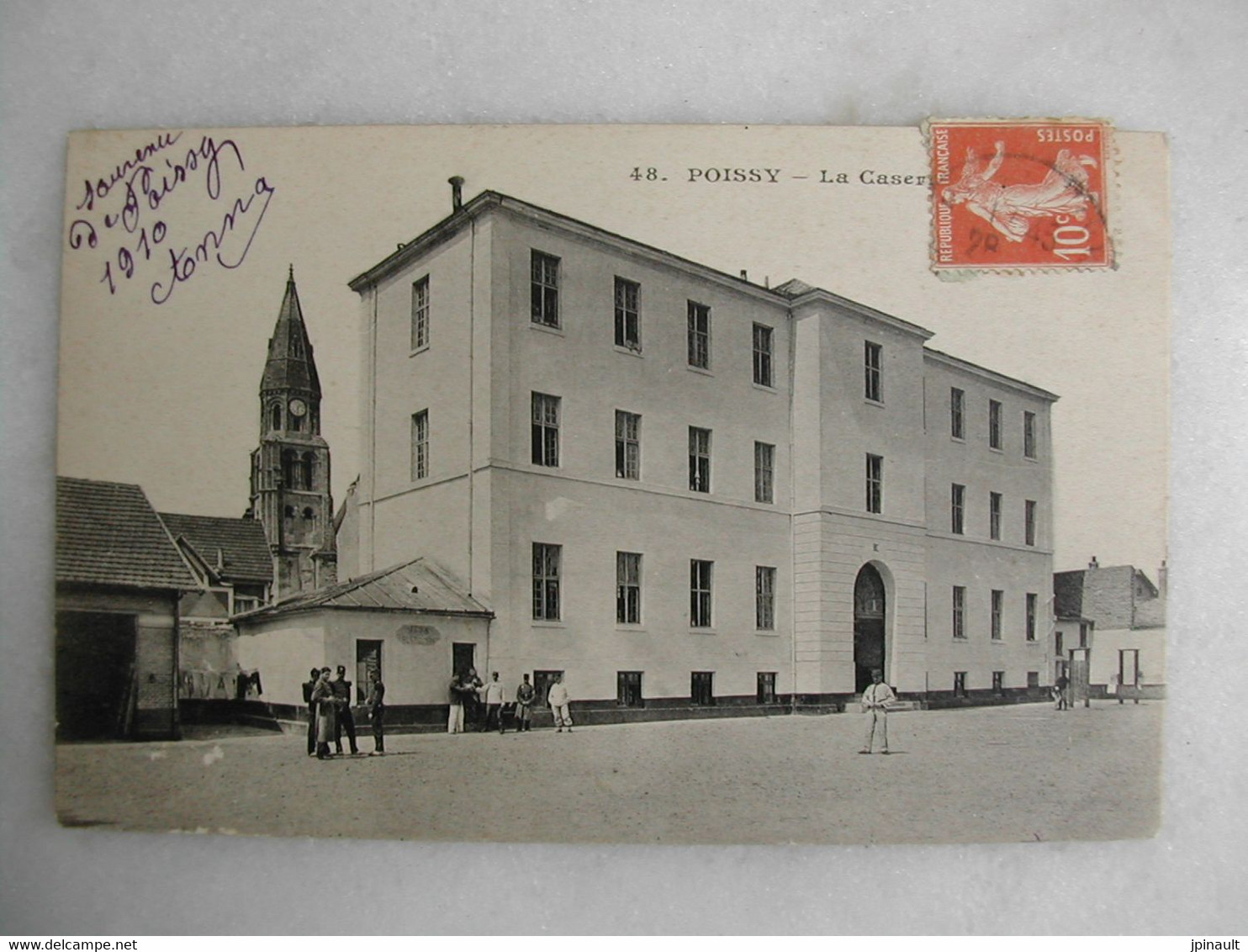 MILITARIA - POISSY - La Caserne (animée) - Barracks