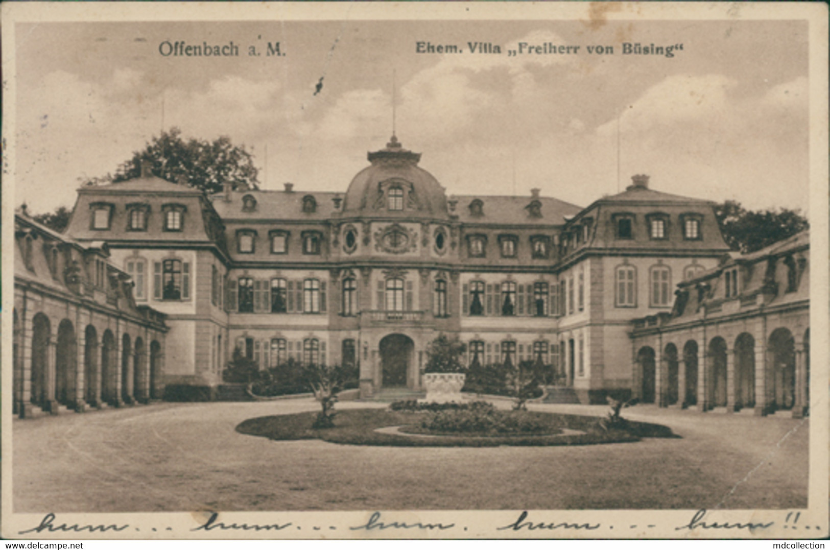 DE OFFENBACH / Ehem Villa Freiheervon Busing / - Offenbach