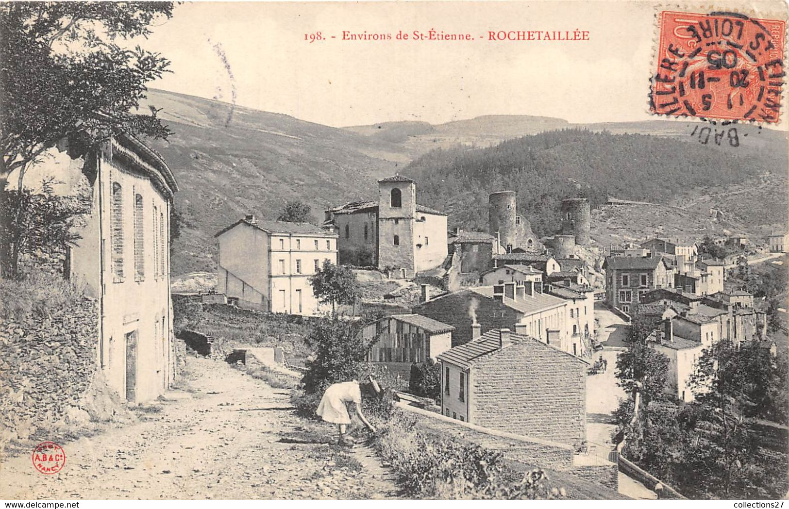 42-ROCHETAILLEE- ENVIRONS DE ST-ETIENNE - Rochetaillee