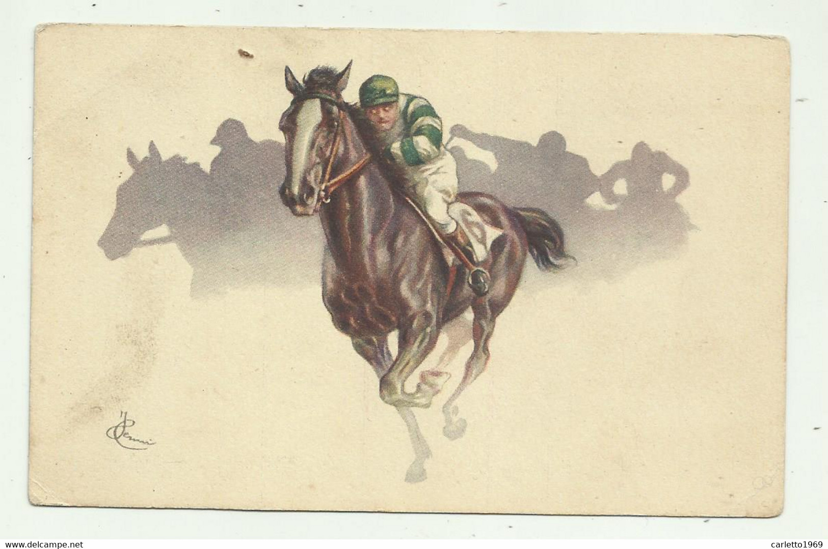 TROTTO - IPPICA ILLUSTRATA ITALO CENNI - NV  FP - Paardensport