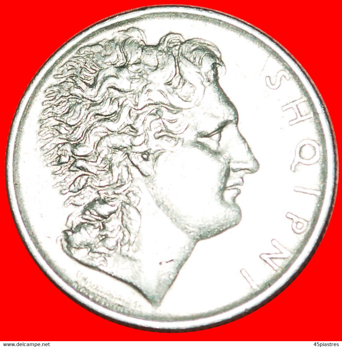 • ITALY: ALBANIA ★ 1 LEK 1927R! ALEXANDER THE GREAT (336-323 BCE)! LOW START ★ NO RESERVE! - Albania