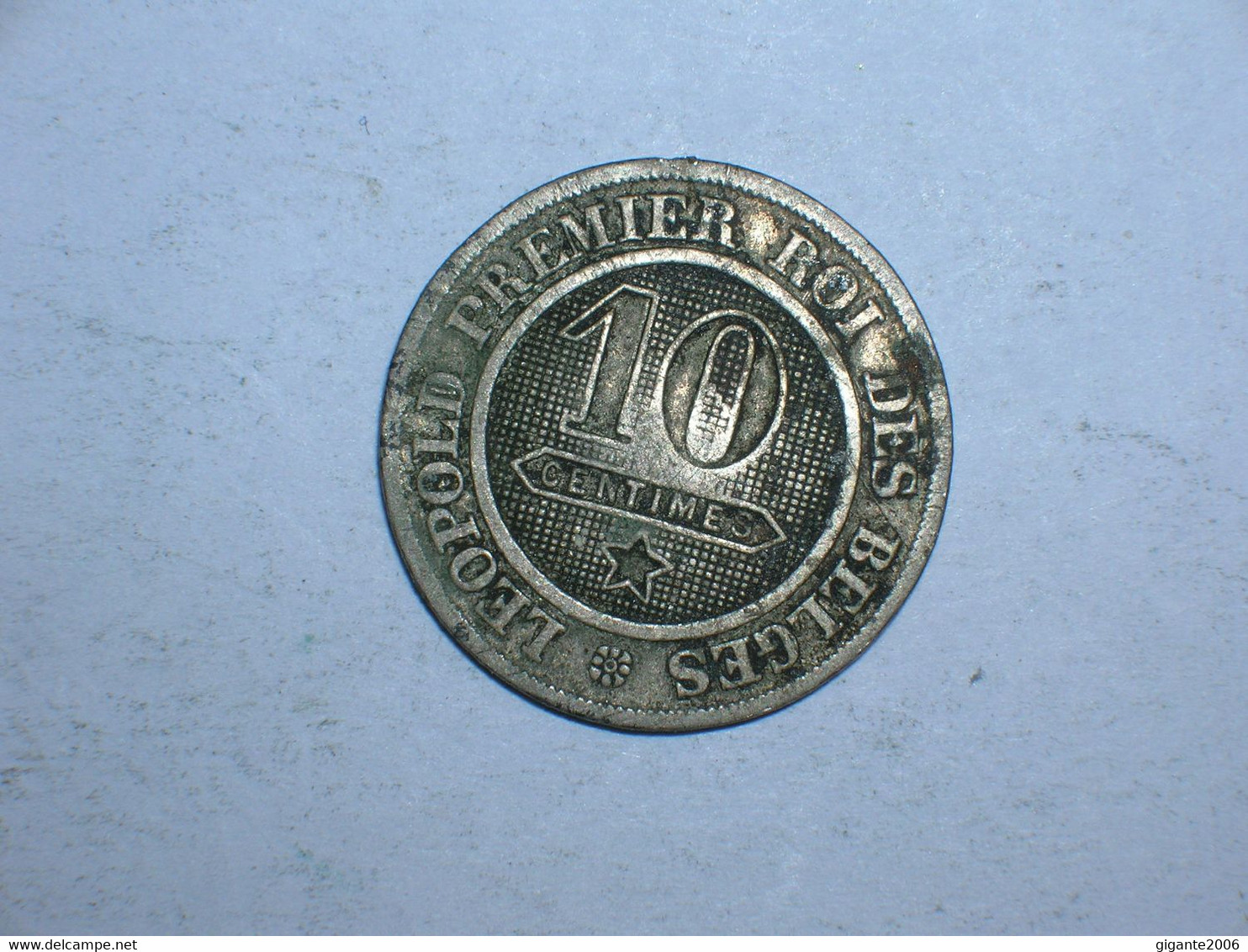 BELGICA 10 CENTIMOS 1861 (9124) - 10 Centimes